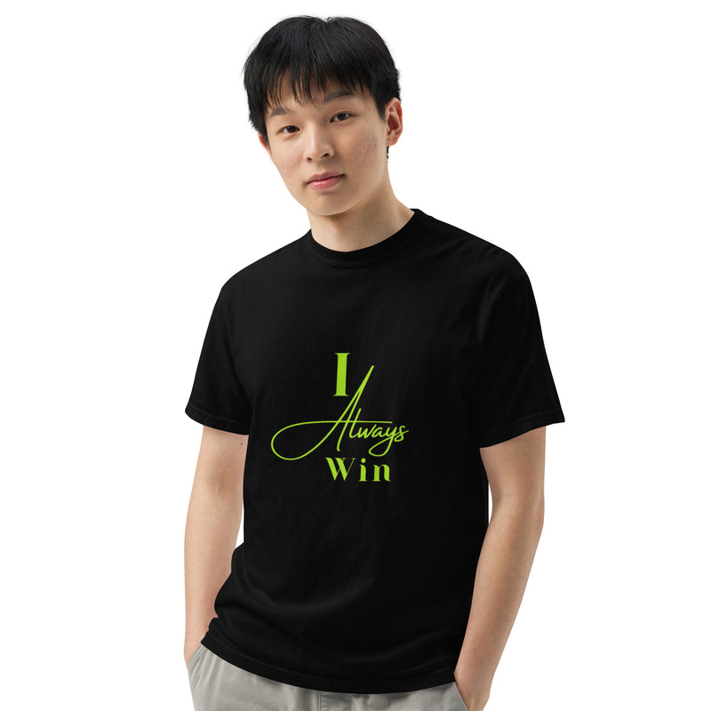 I ALways Win Unisex garment-dyed heavyweight t-shirt