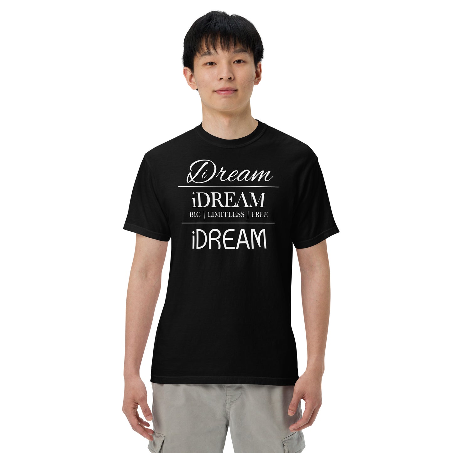 iDream Unisex garment-dyed heavyweight t-shirt