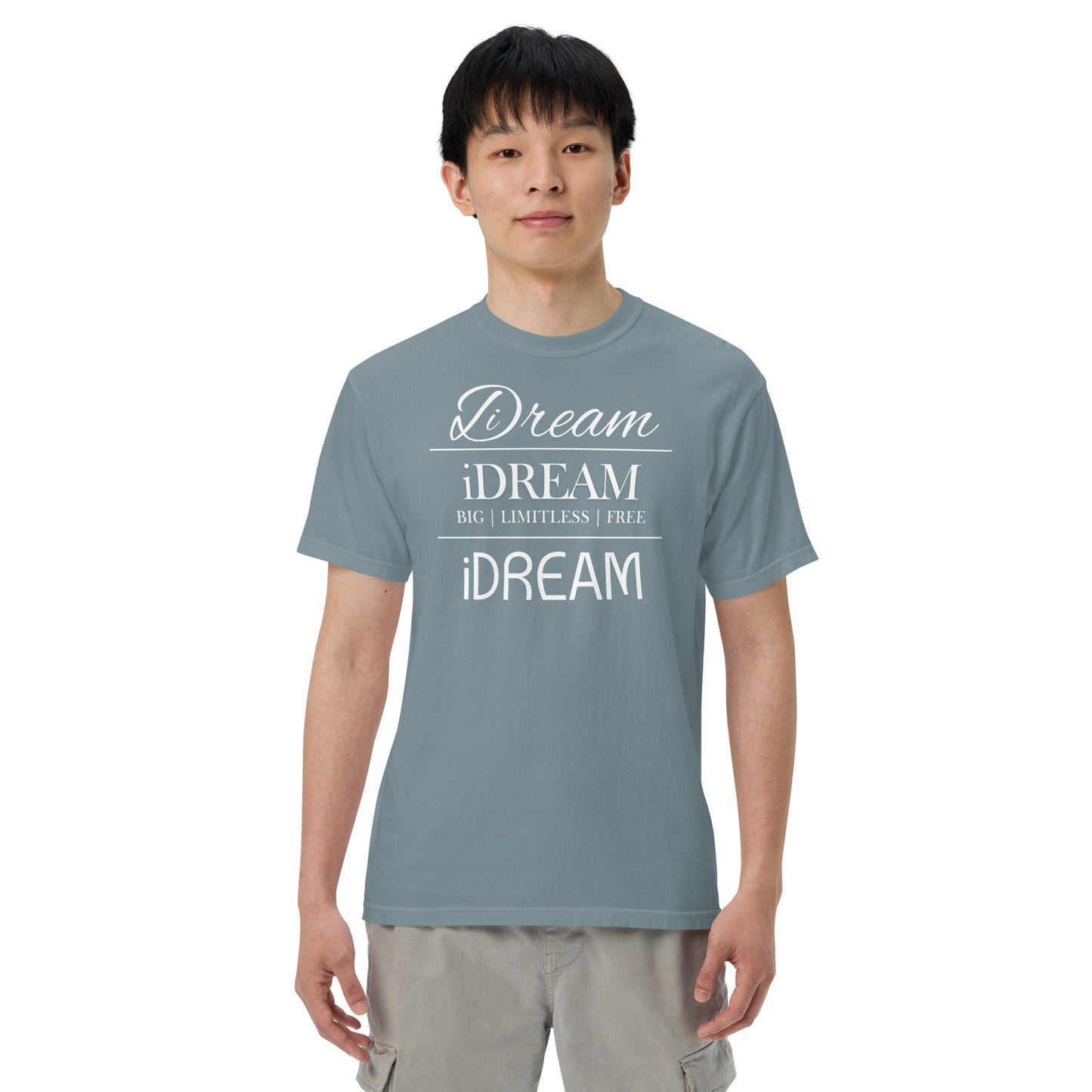 iDream Unisex garment-dyed heavyweight t-shirt