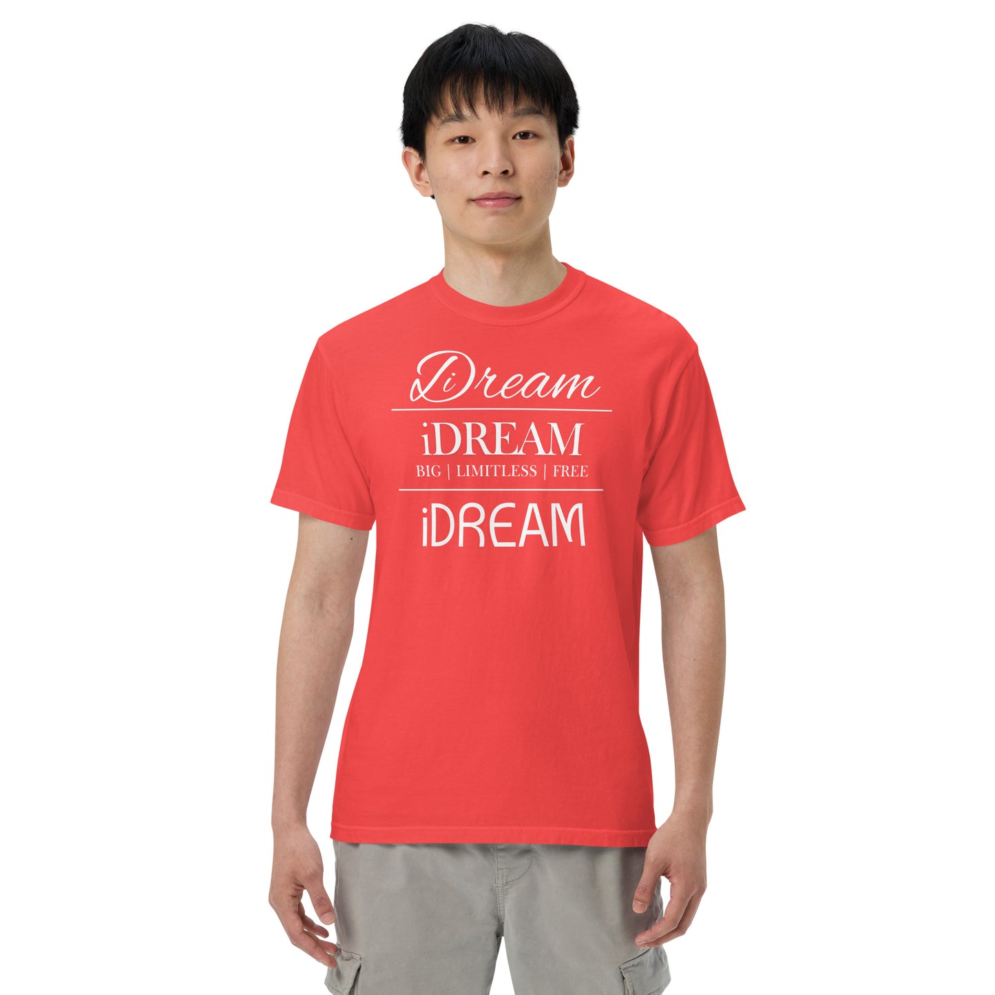 iDream Unisex garment-dyed heavyweight t-shirt