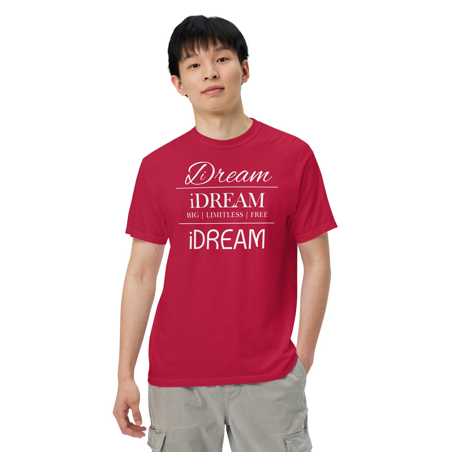 iDream Unisex garment-dyed heavyweight t-shirt
