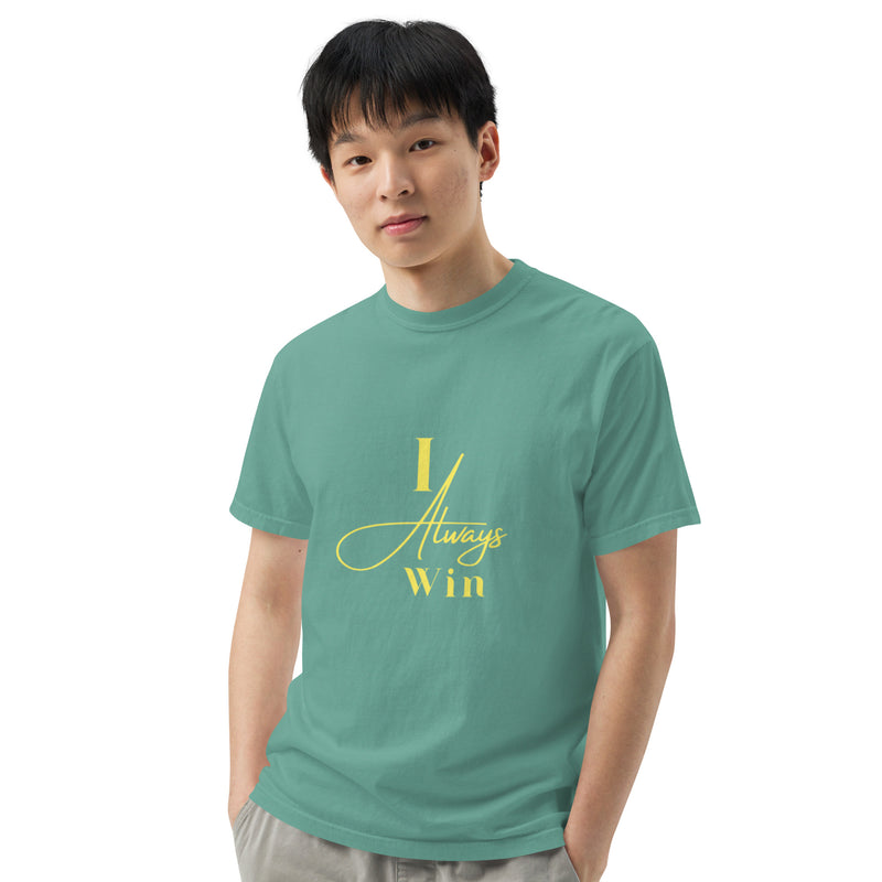 I Always Win Unisex garment-dyed heavyweight t-shirt