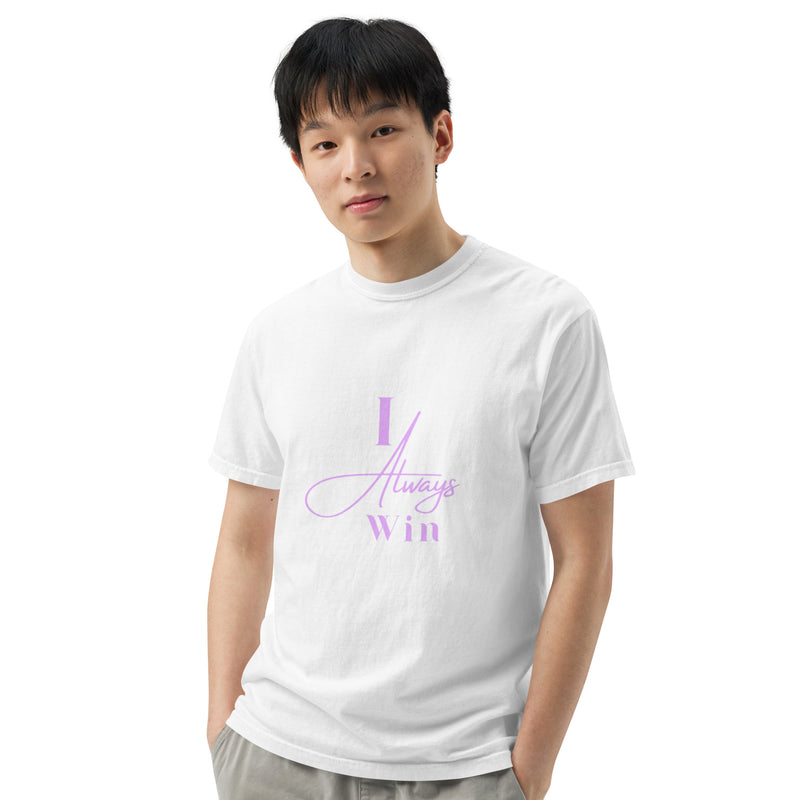 I Always Win Unisex garment-dyed heavyweight t-shirt