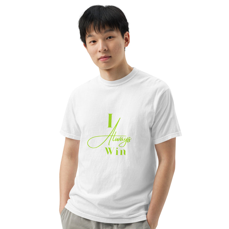 I ALways Win Unisex garment-dyed heavyweight t-shirt