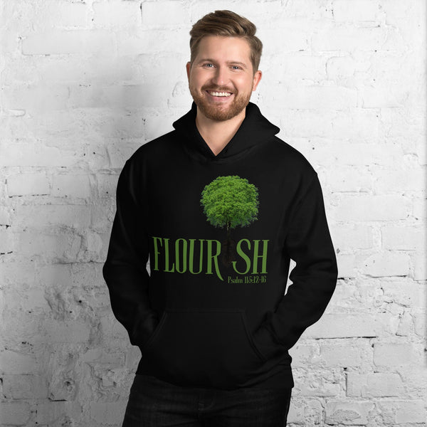 Flourish (Green) Unisex Hoodie