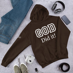 God Did It Unisex Hoodie