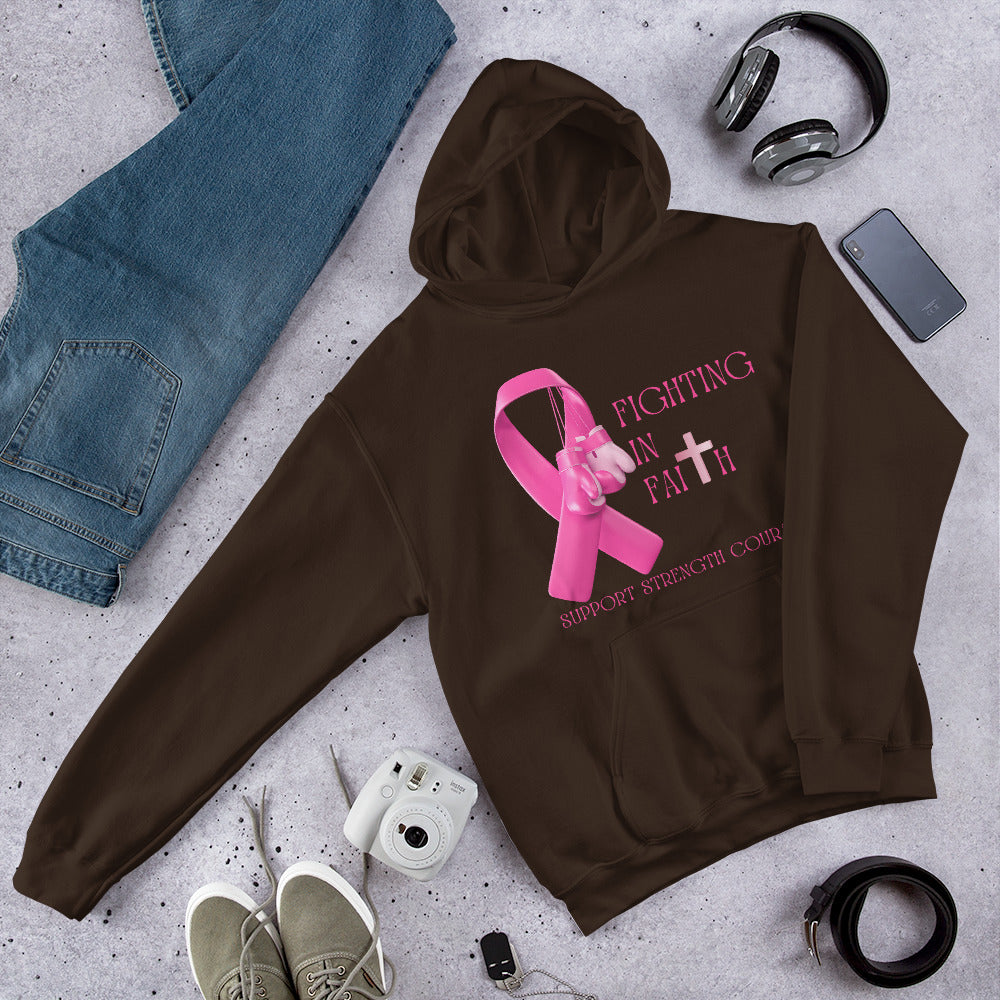Fighting in Faith Unisex Hoodie