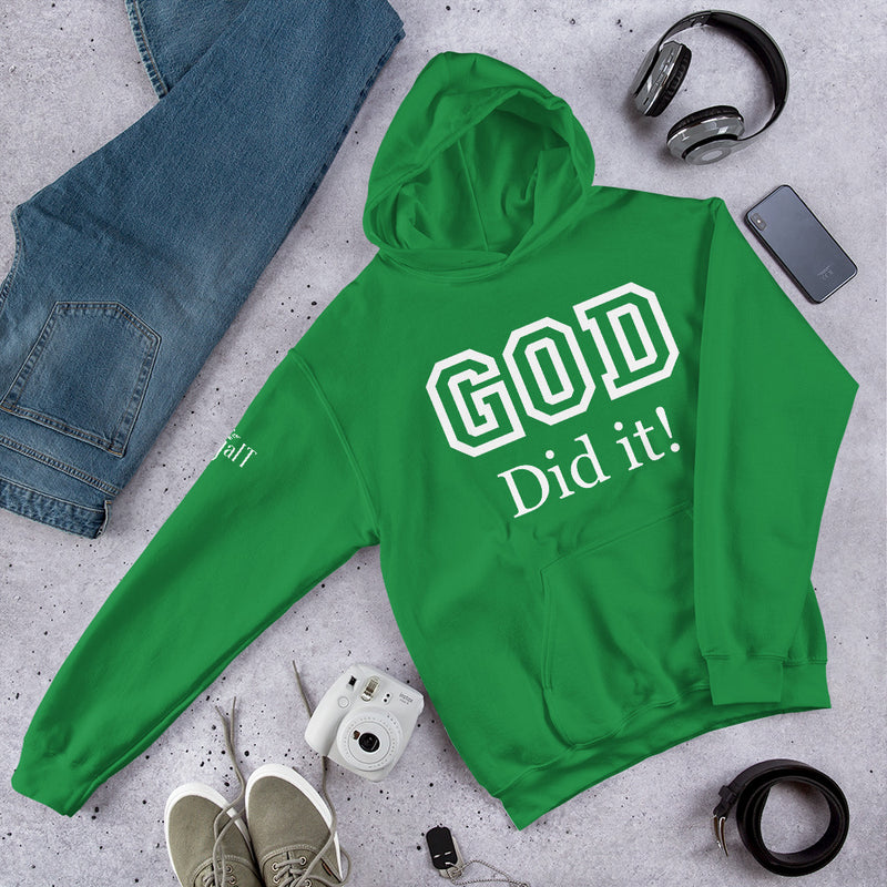 God Did It Unisex Hoodie