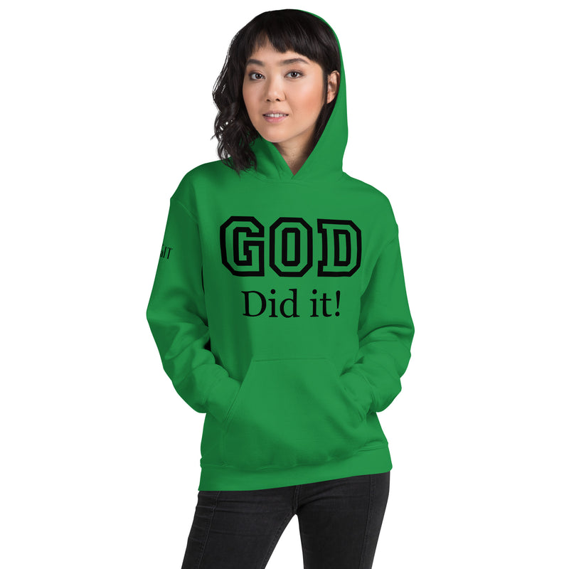 God Did It Unisex Hoodie