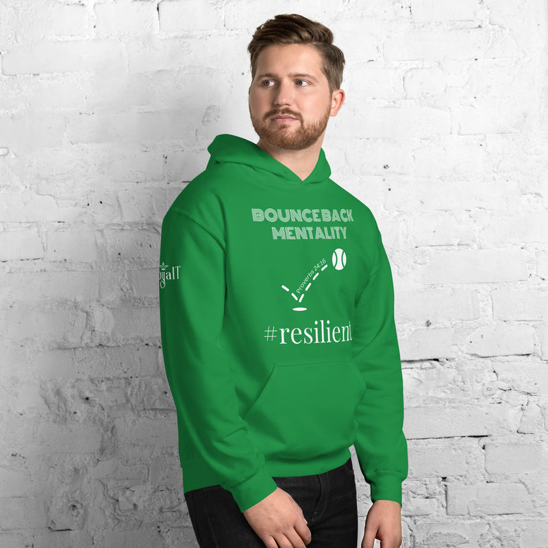 Resilient (White) Unisex Hoodie