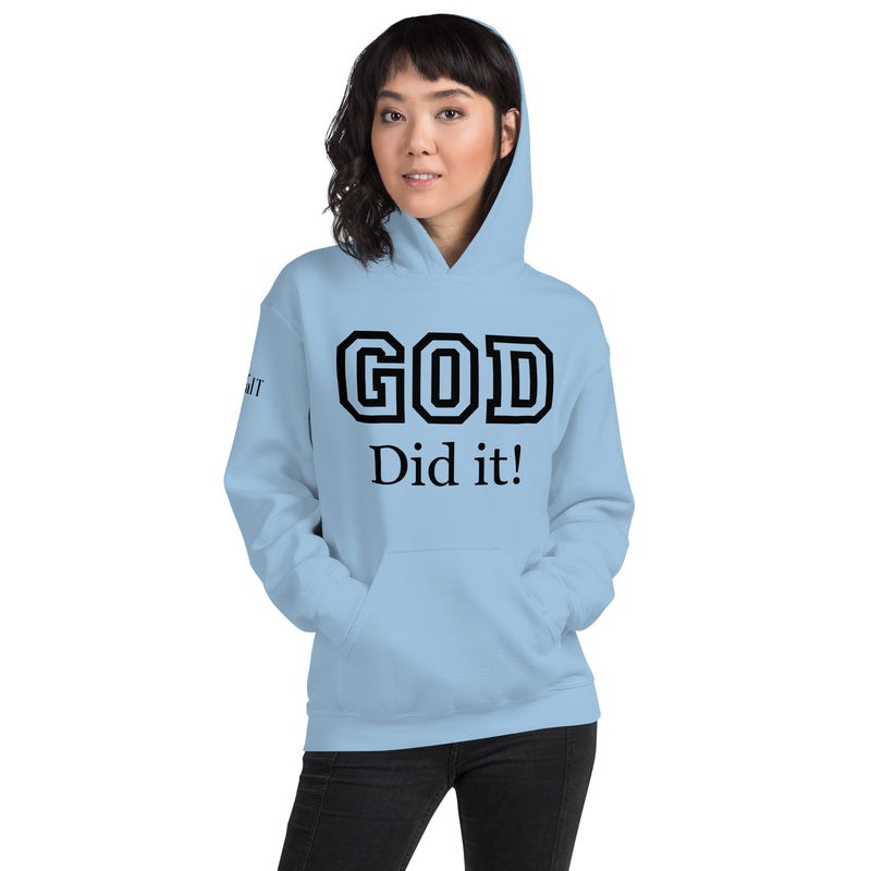 God Did It Unisex Hoodie