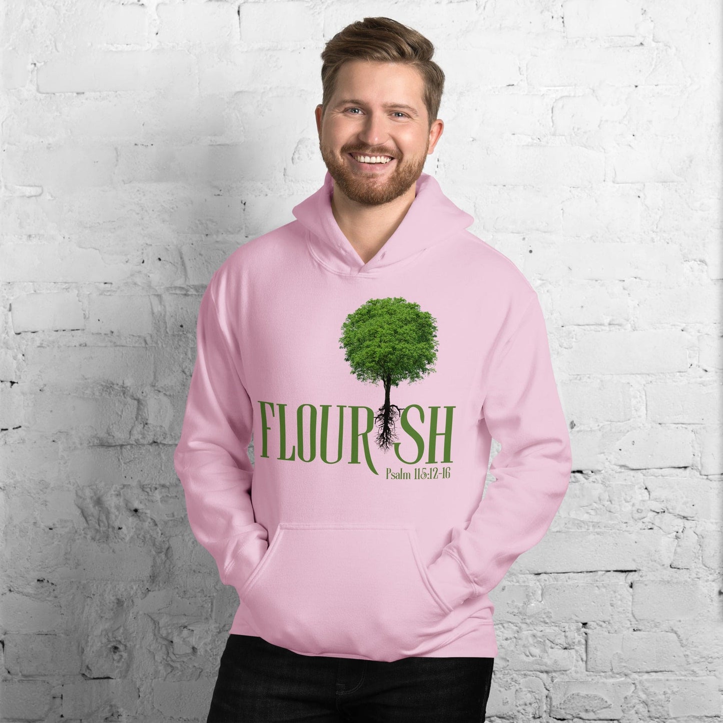 Flourish (Green) Unisex Hoodie