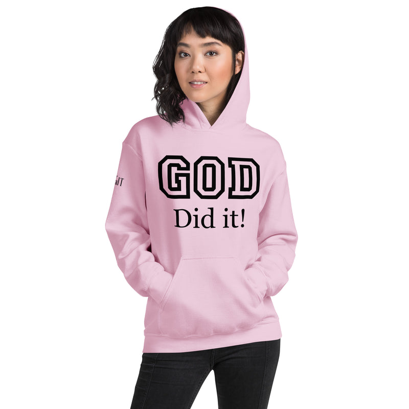 God Did It Unisex Hoodie