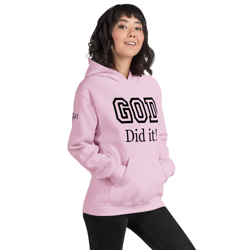 God Did It Unisex Hoodie