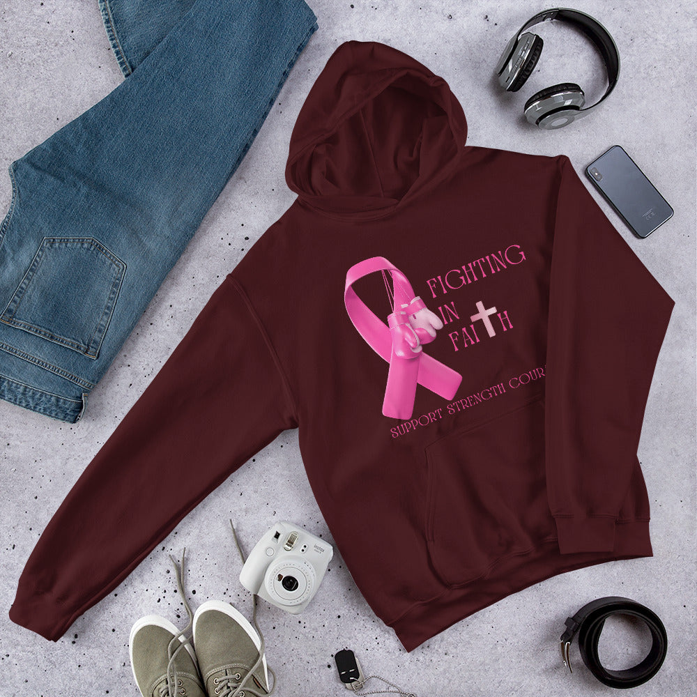 Fighting in Faith Unisex Hoodie