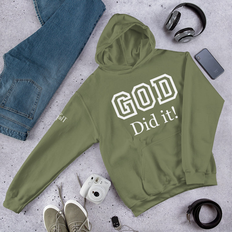 God Did It Unisex Hoodie