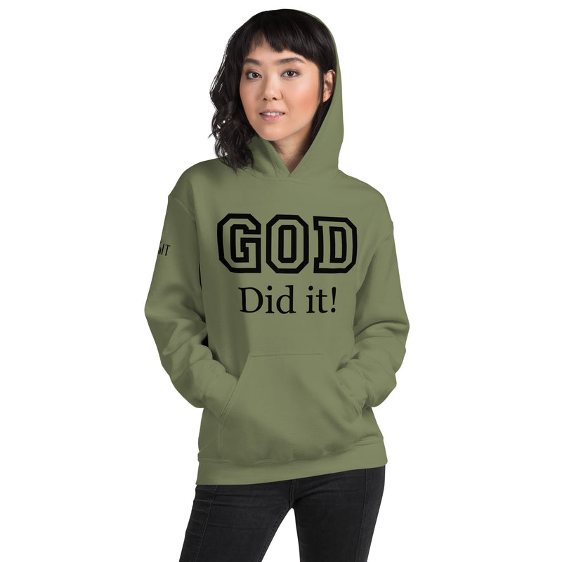 God Did It Unisex Hoodie