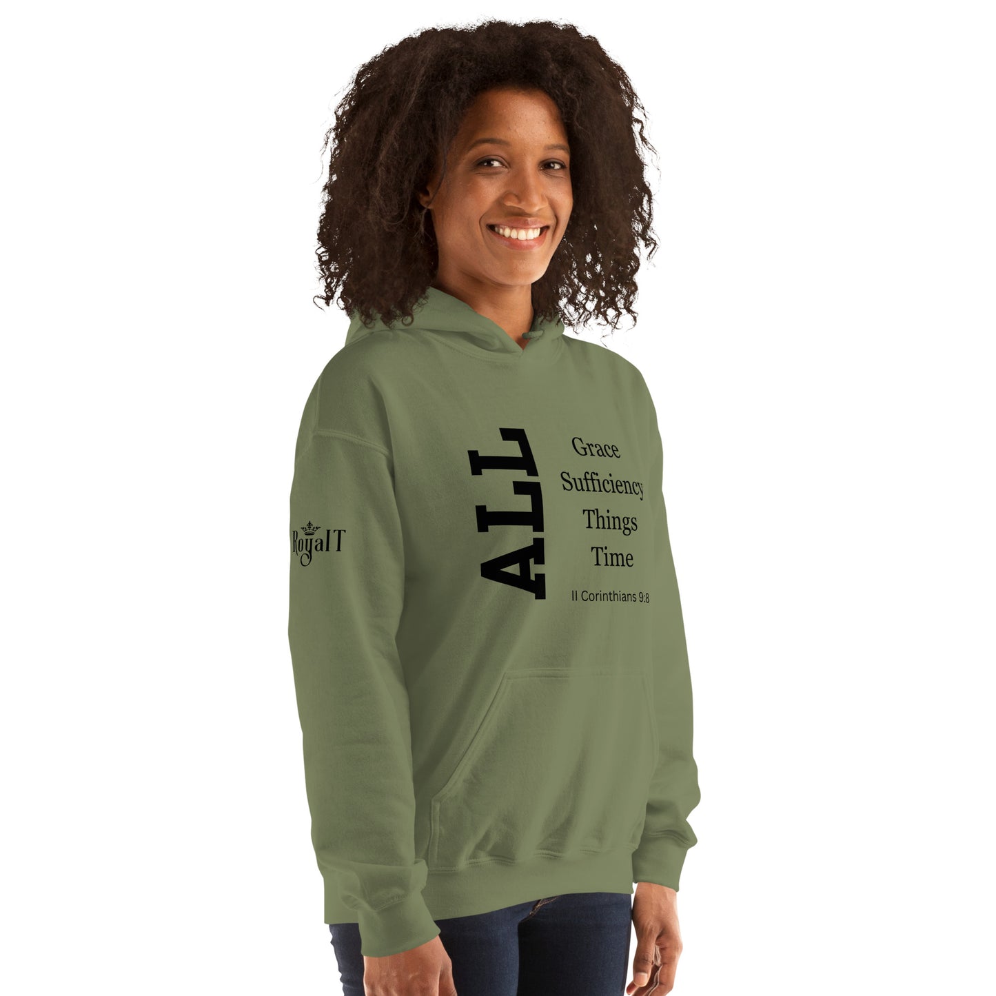 II Corinthians 9:8 Unisex Hoodie