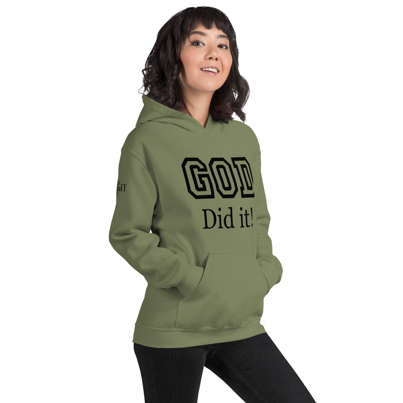 God Did It Unisex Hoodie