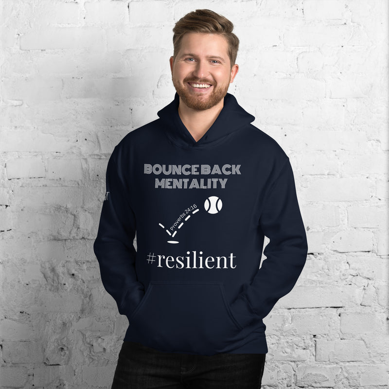 Resilient (White) Unisex Hoodie