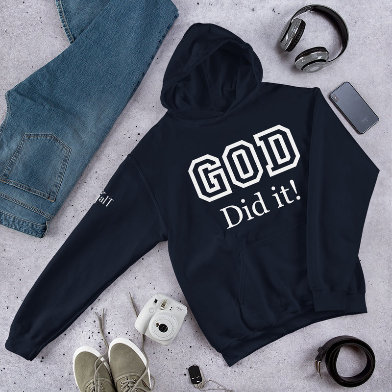 God Did It Unisex Hoodie