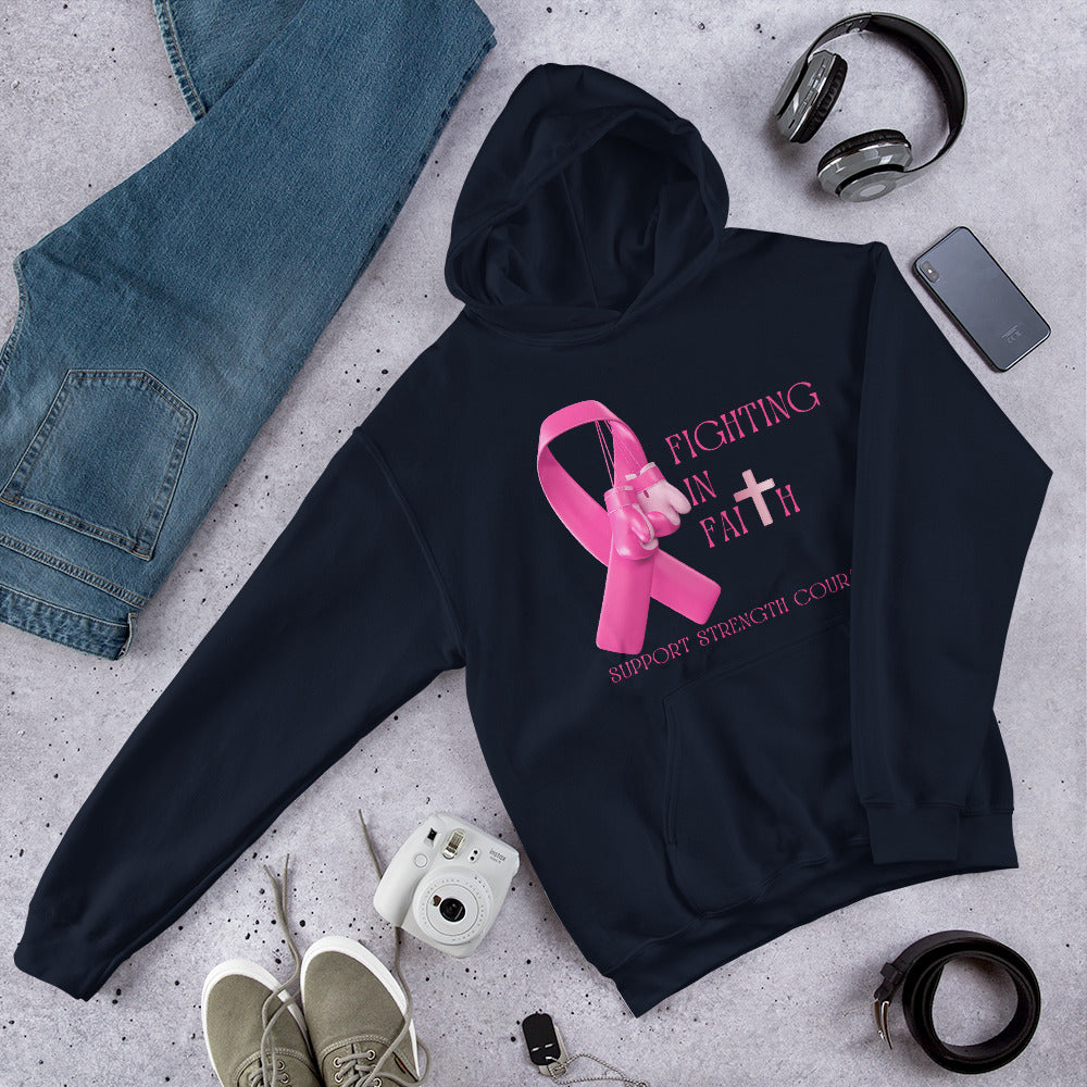 Fighting in Faith Unisex Hoodie