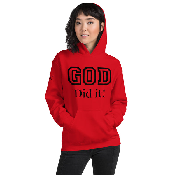 God Did It Unisex Hoodie