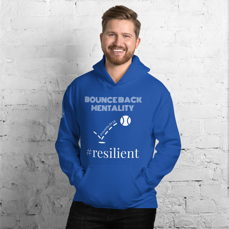 Resilient (White) Unisex Hoodie