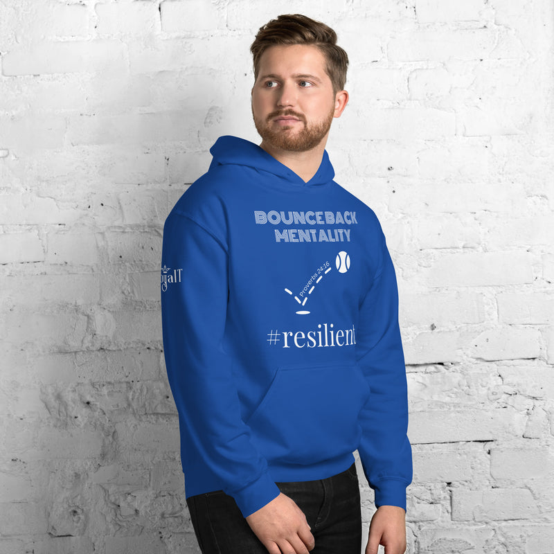 Resilient (White) Unisex Hoodie