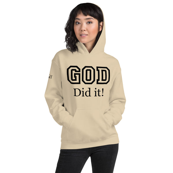 God Did It Unisex Hoodie