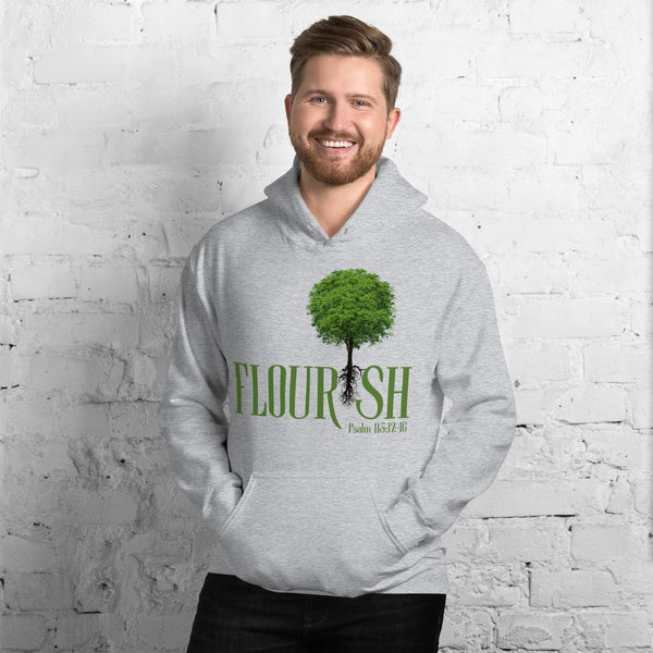 Flourish (Green) Unisex Hoodie