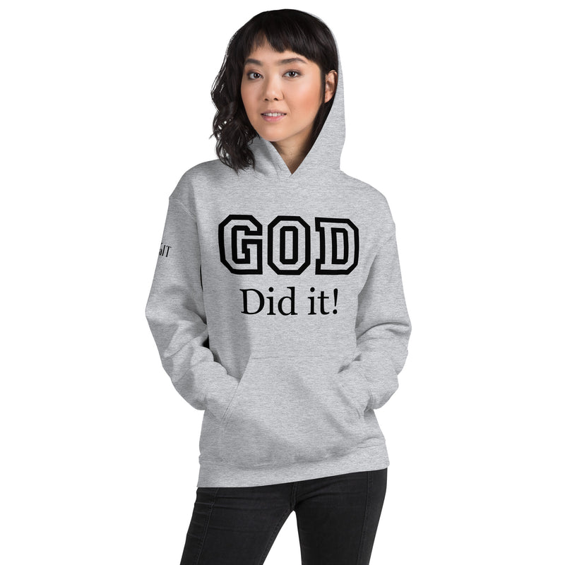 God Did It Unisex Hoodie