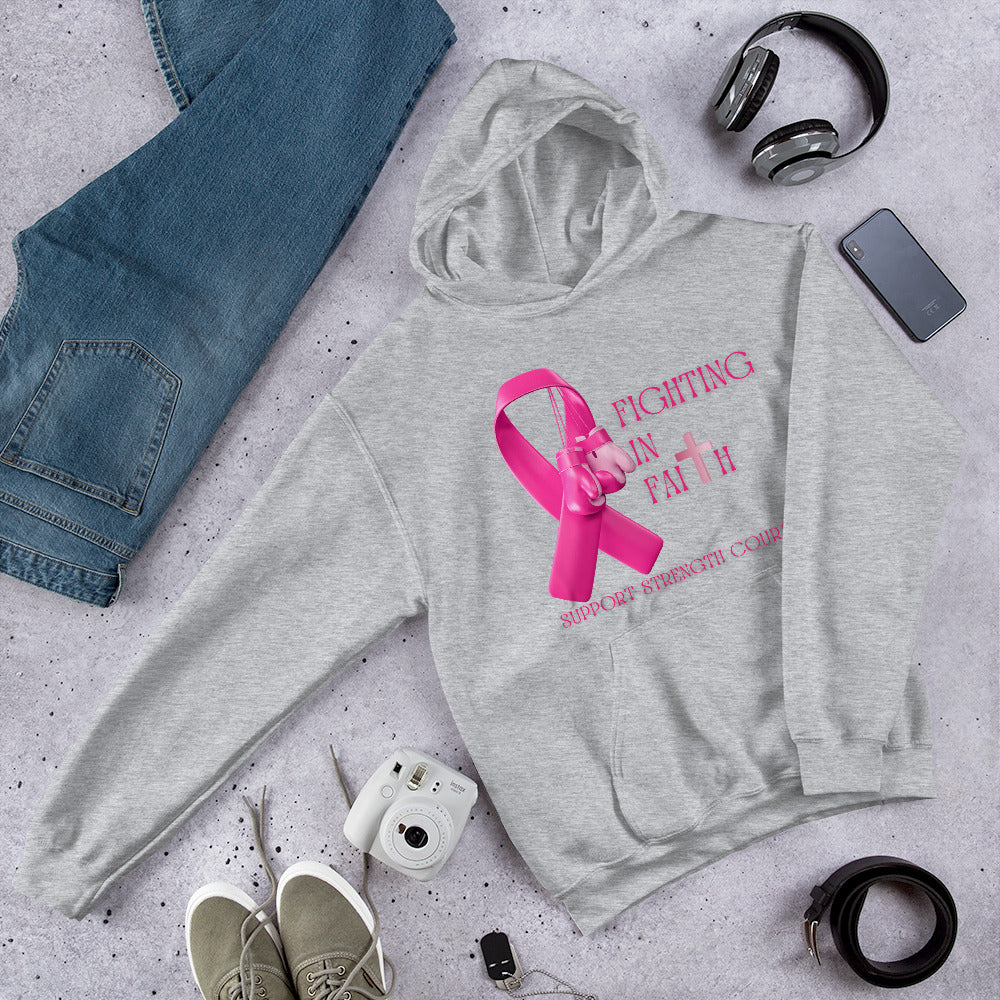 Fighting in Faith Unisex Hoodie