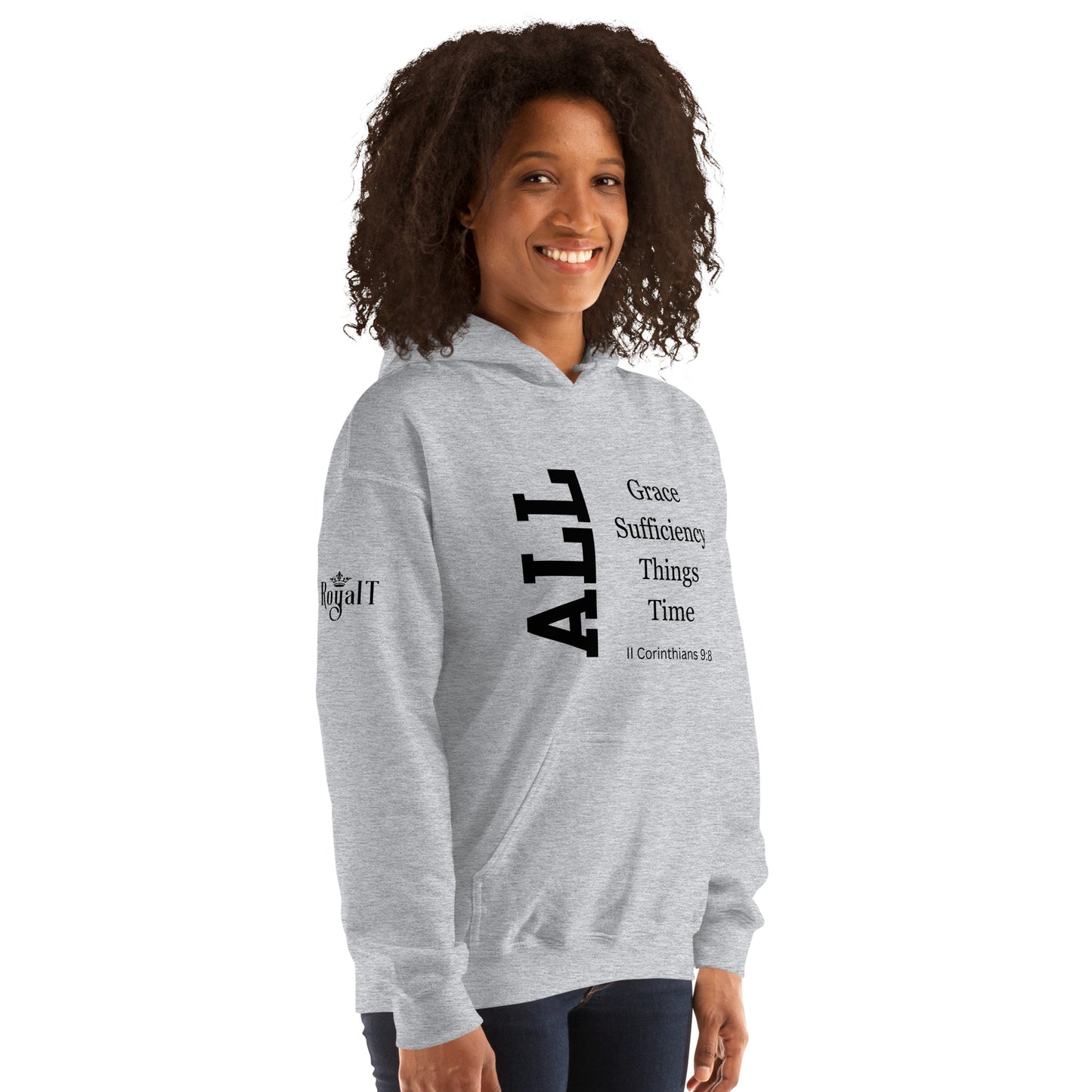 II Corinthians 9:8 Unisex Hoodie