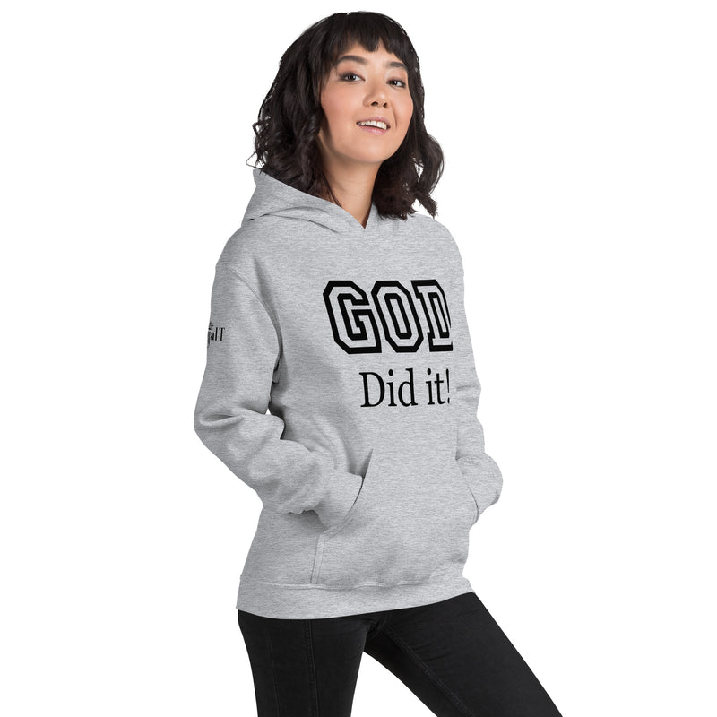 God Did It Unisex Hoodie