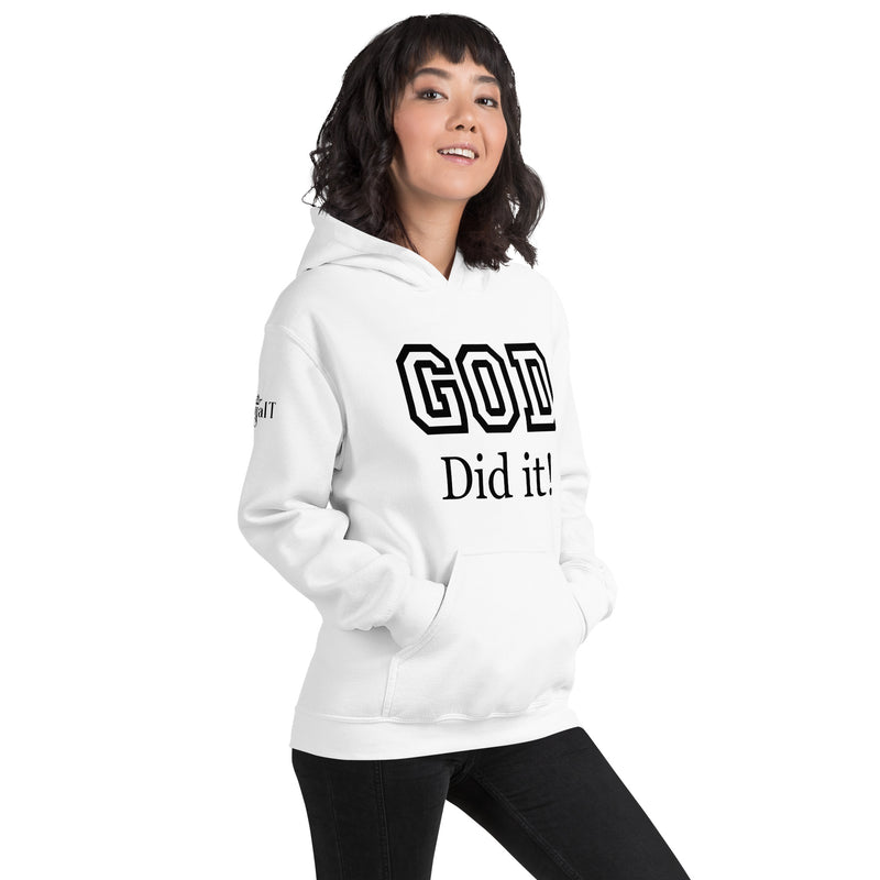 God Did It Unisex Hoodie