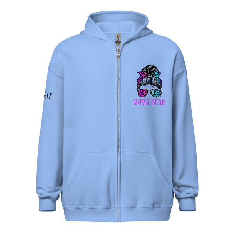 Mama Bear Unisex heavy blend zip hoodie