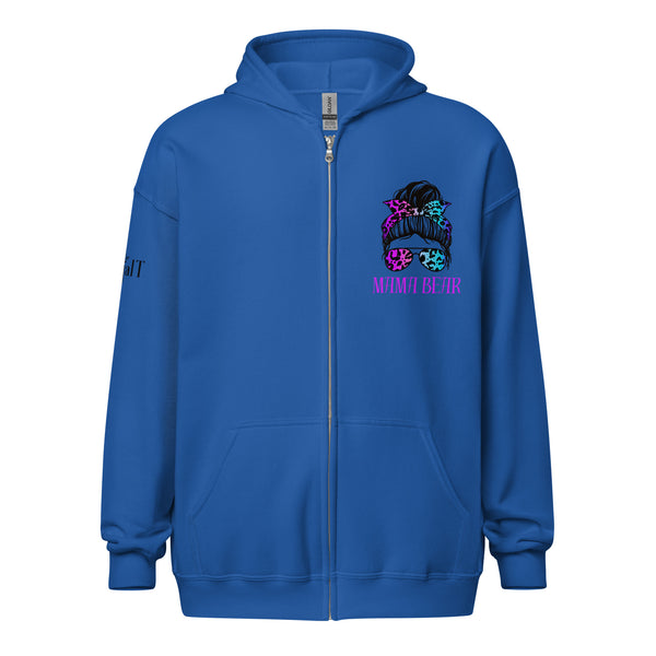 Mama Bear Unisex heavy blend zip hoodie