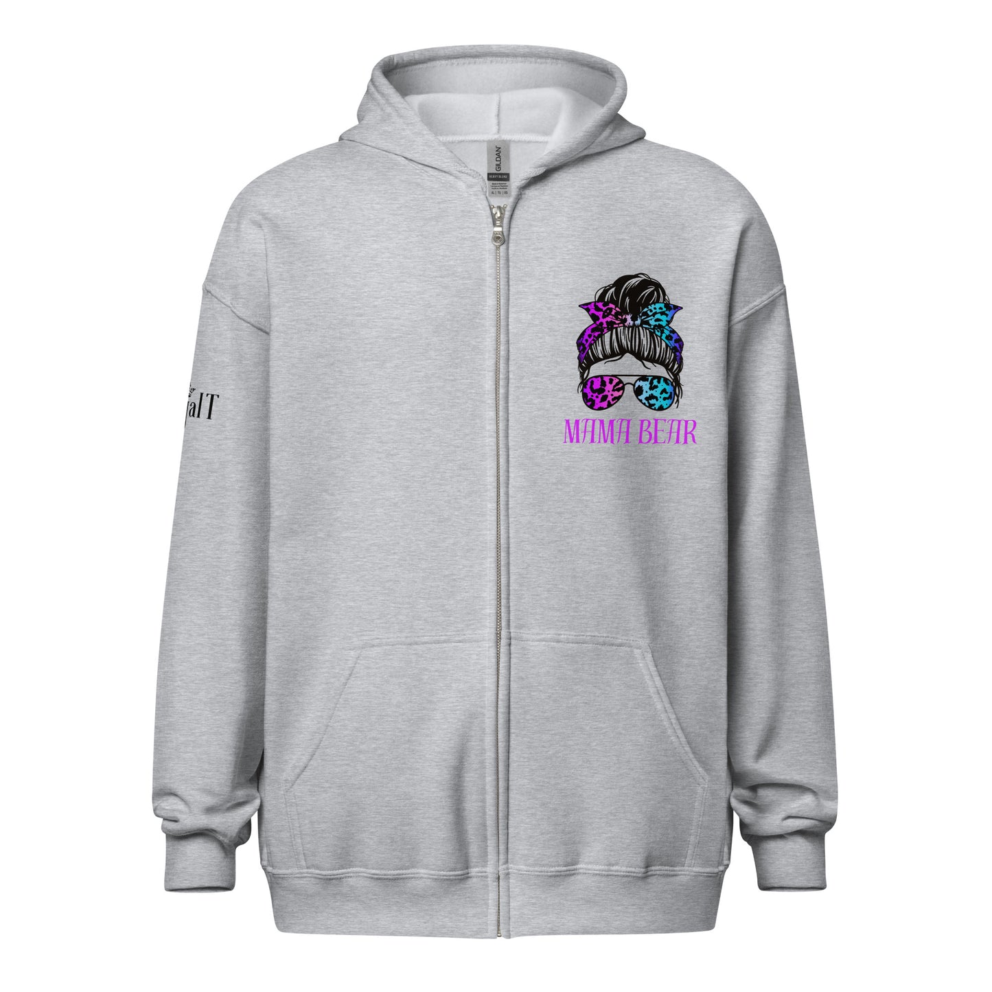 Mama Bear Unisex heavy blend zip hoodie