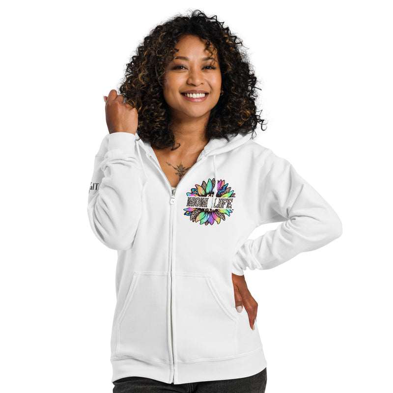 Mom Life Unisex heavy blend zip hoodie