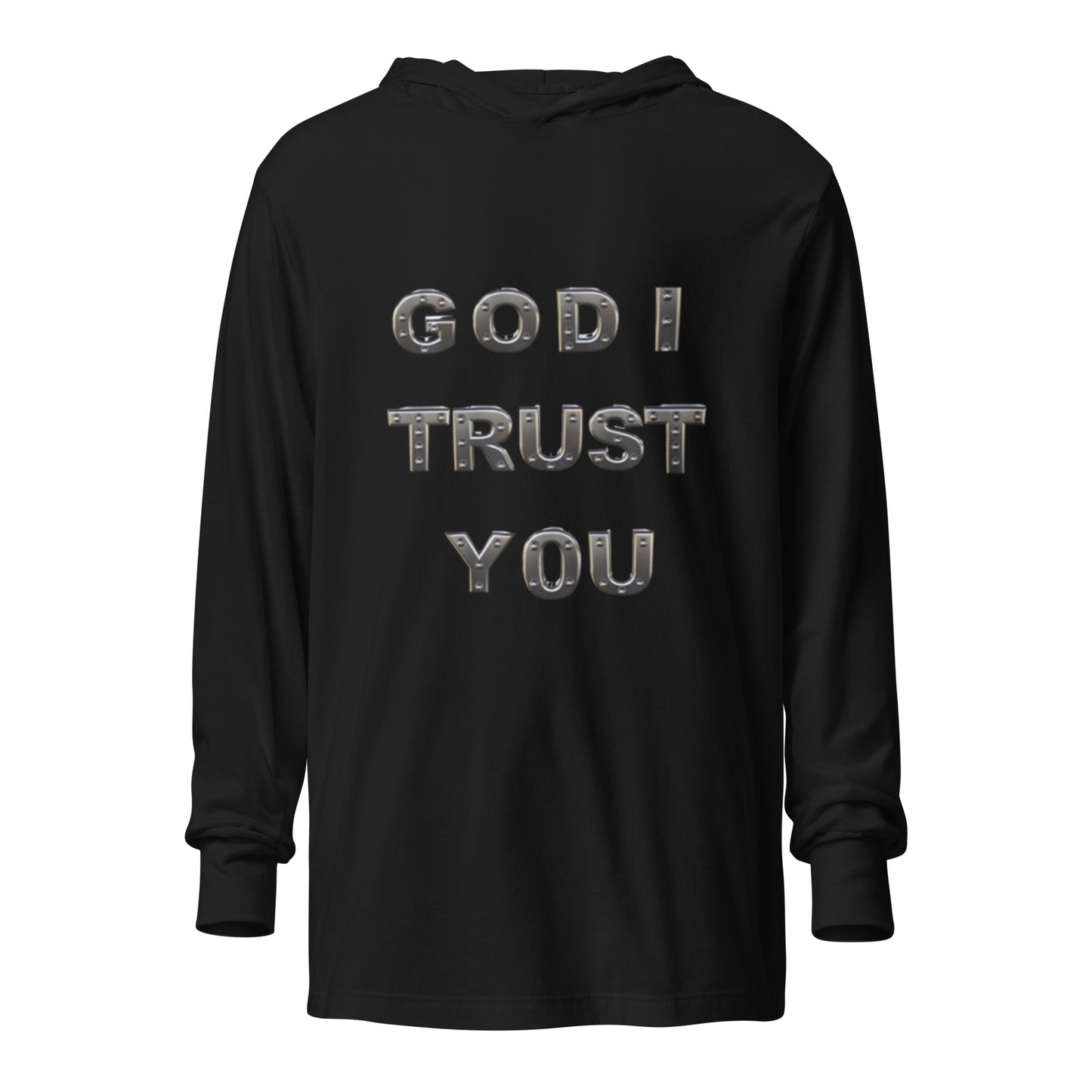 Hooded long-sleeve tee