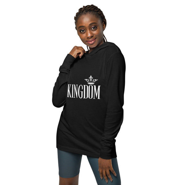 Kingdom Hooded long-sleeve tee
