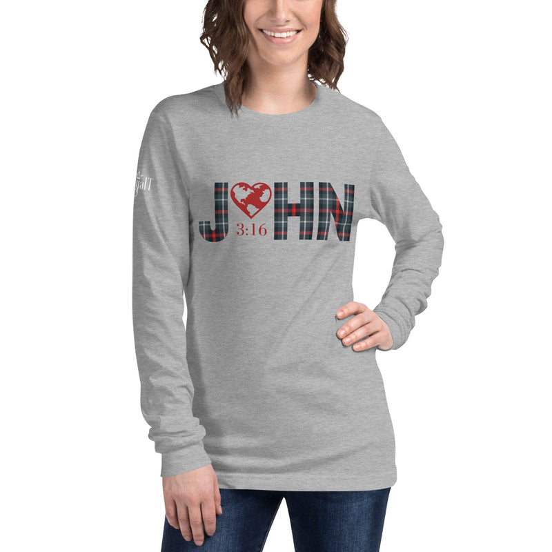 John 3:16 Unisex Long Sleeve Tee