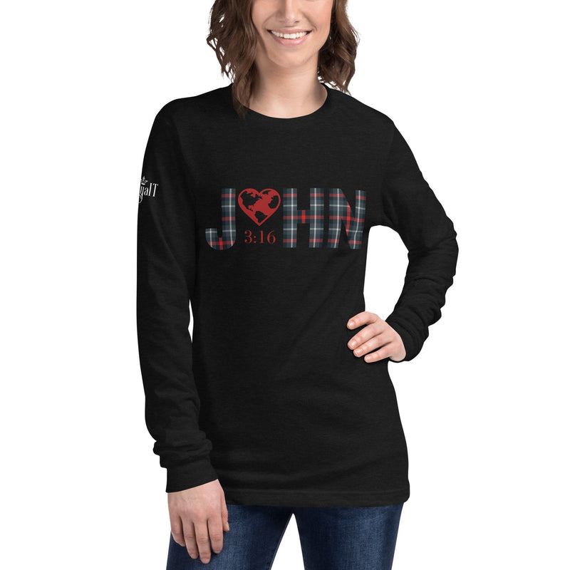 John 3:16 Unisex Long Sleeve Tee