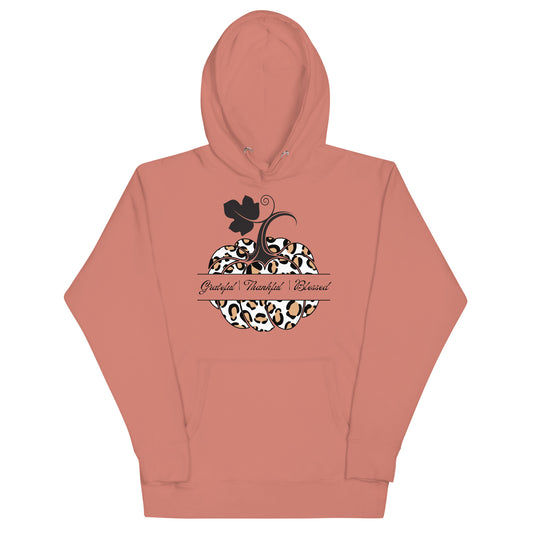 Grateful Thankful Blessed Unisex Hoodie