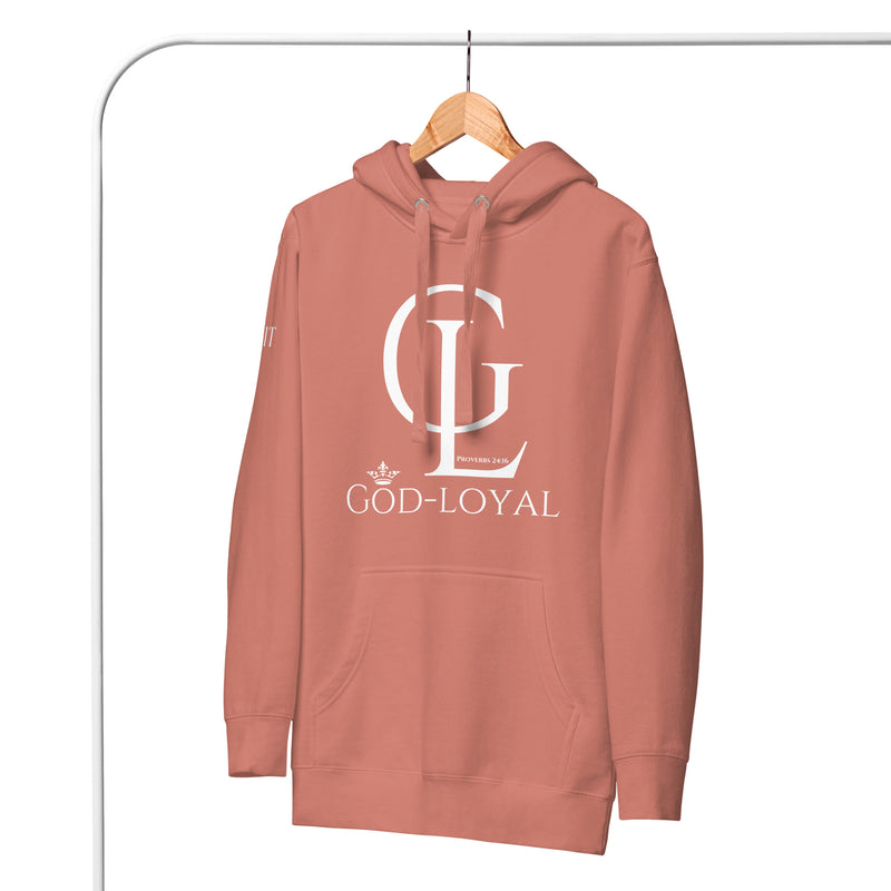 God Loyal (White) Unisex Hoodie