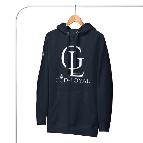 God Loyal (White) Unisex Hoodie