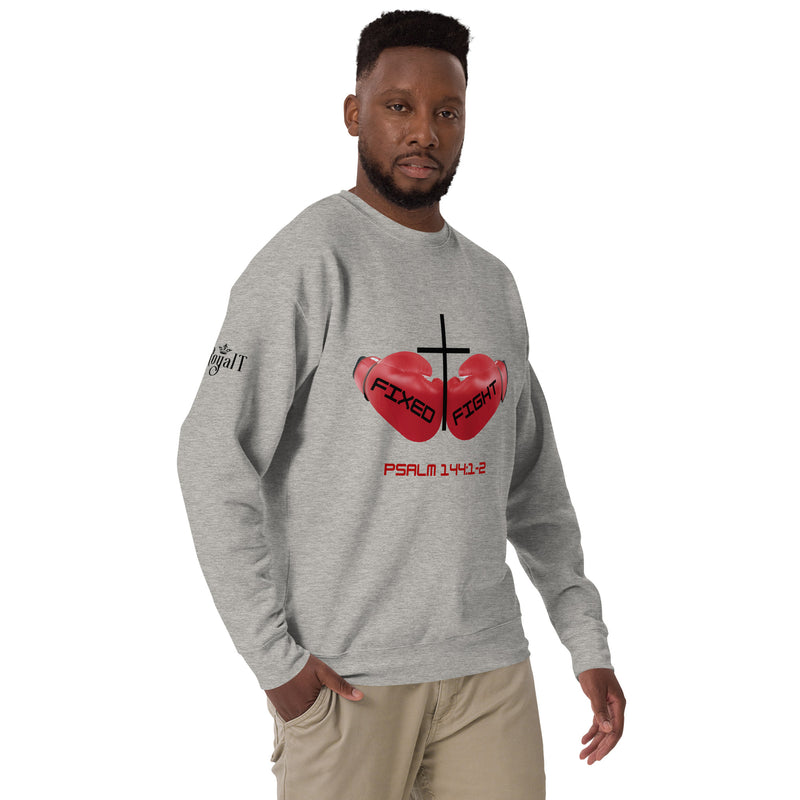 Fixed Fight (Black) Unisex Premium Sweatshirt