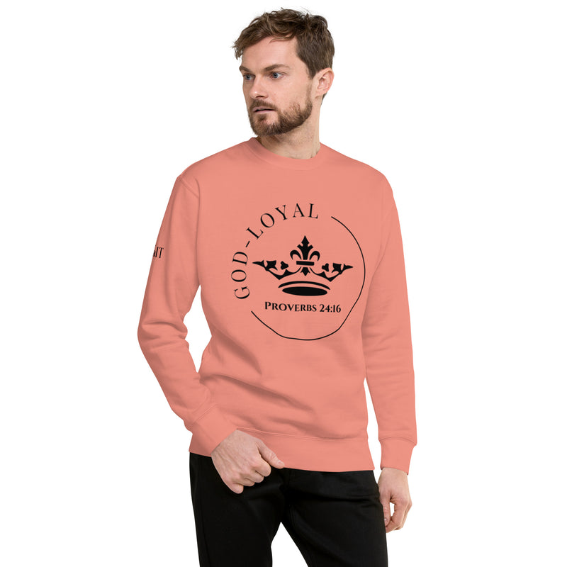 God Loyal (Black) Unisex Premium Sweatshirt