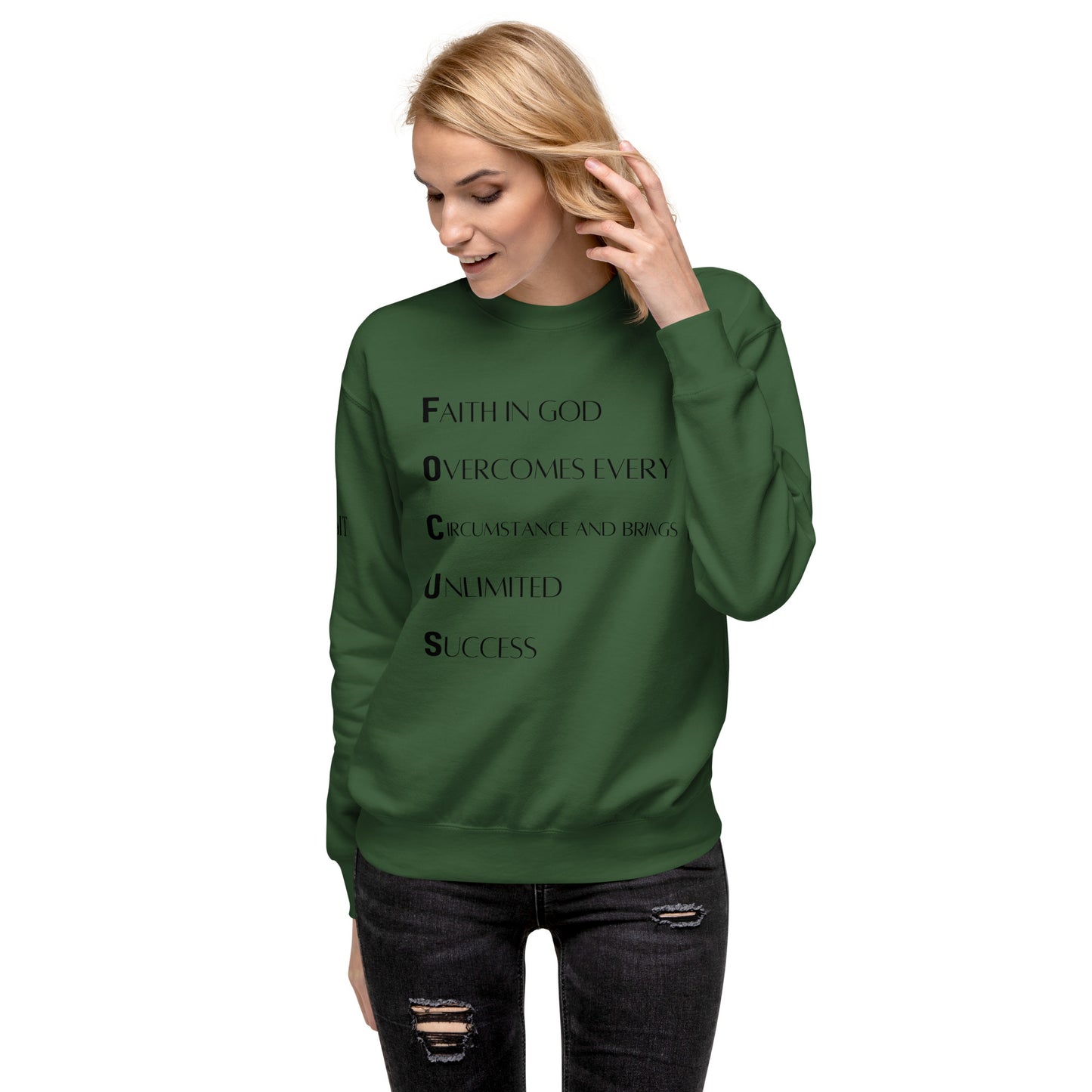 F.O.C.U.S Unisex Premium Sweatshirt